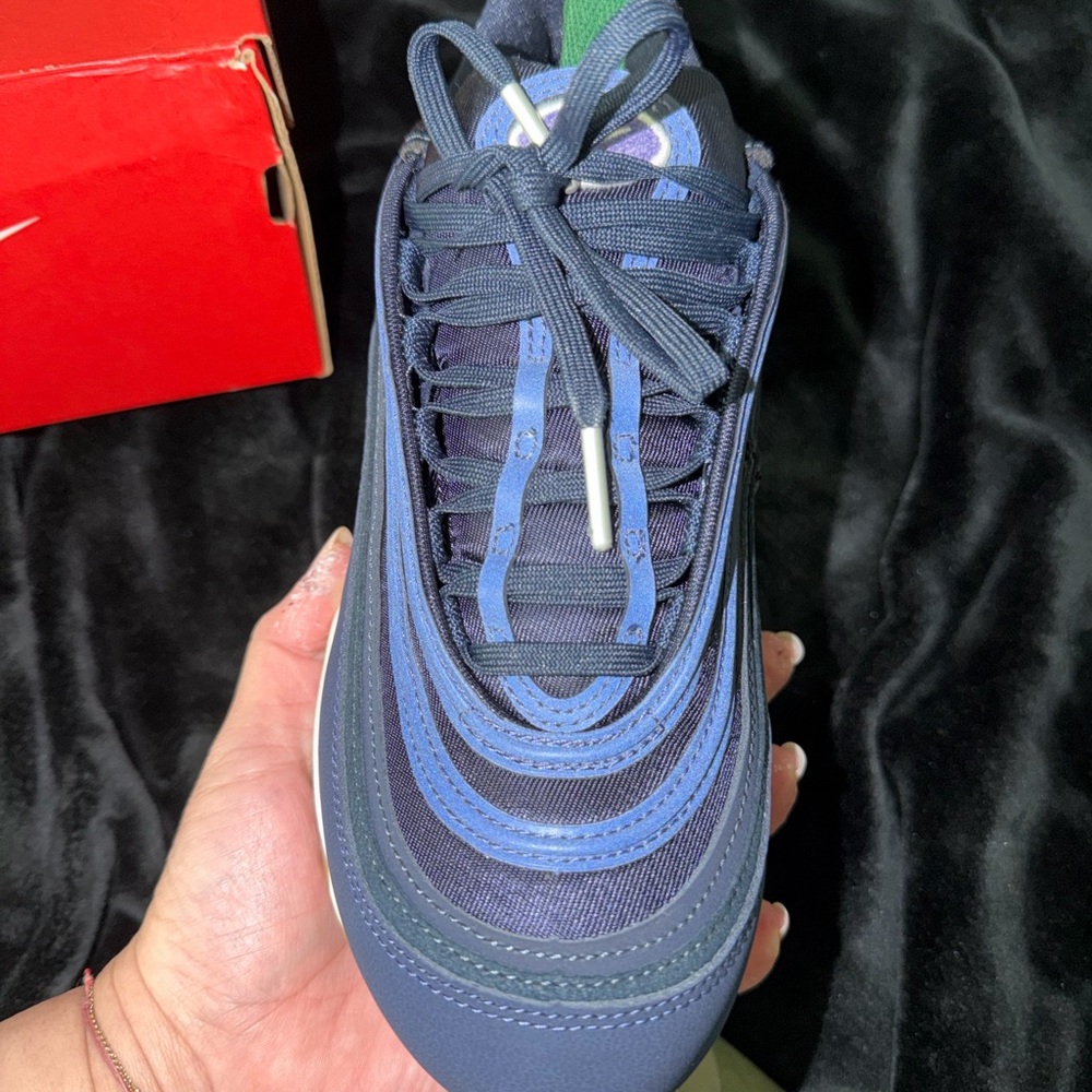 Nike women's Navy and Blue Sneakers air max 97